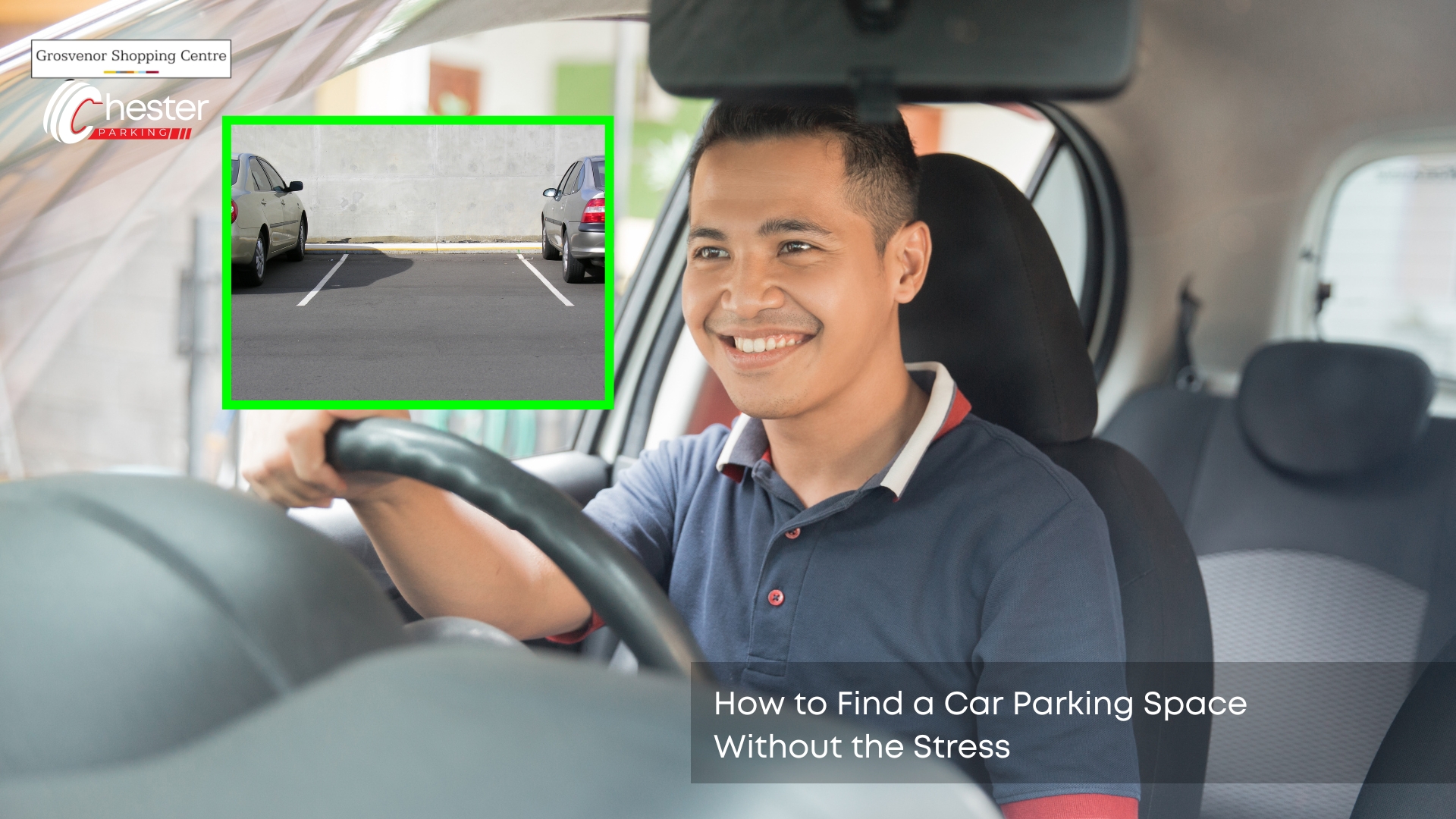 how to find a car parking space without the stress